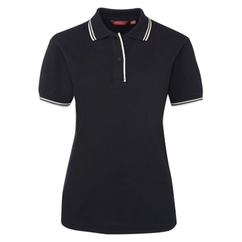 Womens Contrast Polo Thumbnail