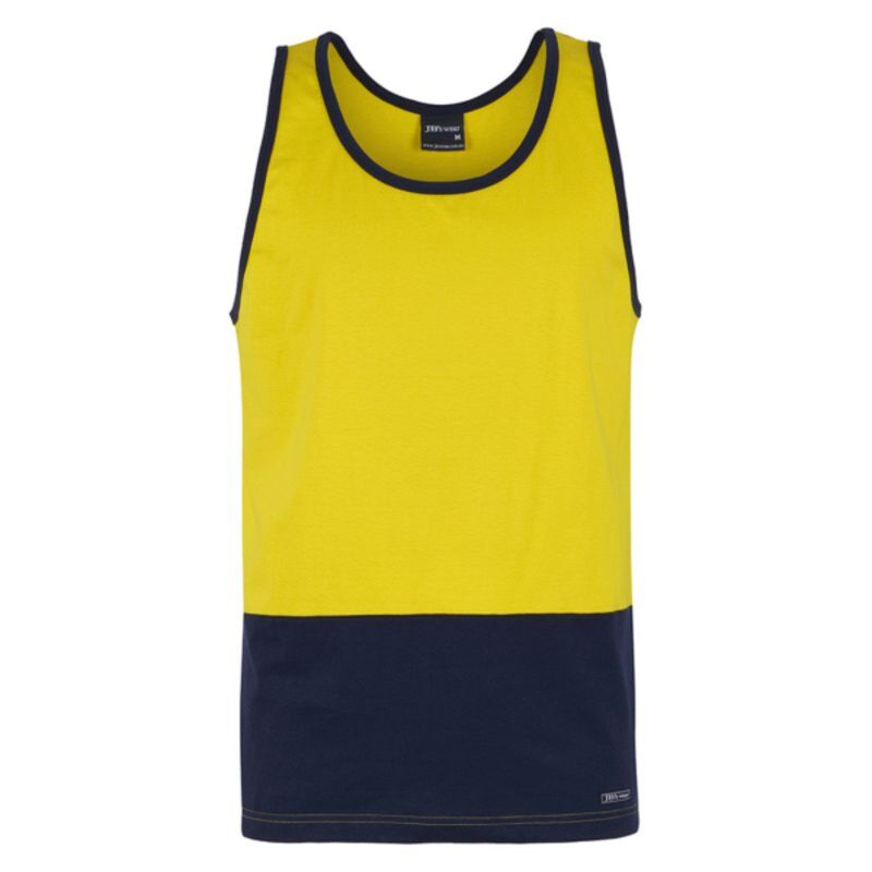 Hi Vis Cotton Singlet Thumbnail