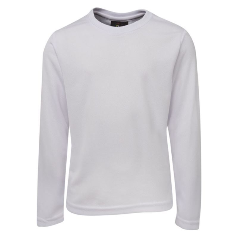 Mens Long Sleeve Poly Tee Thumbnail
