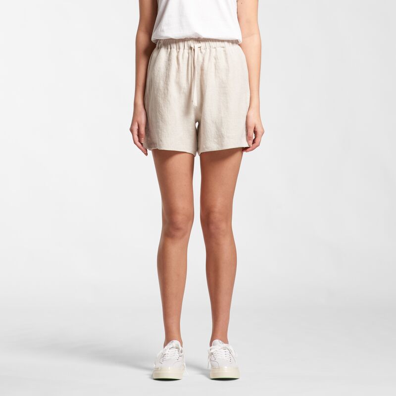 Womens Linen Shorts Thumbnail