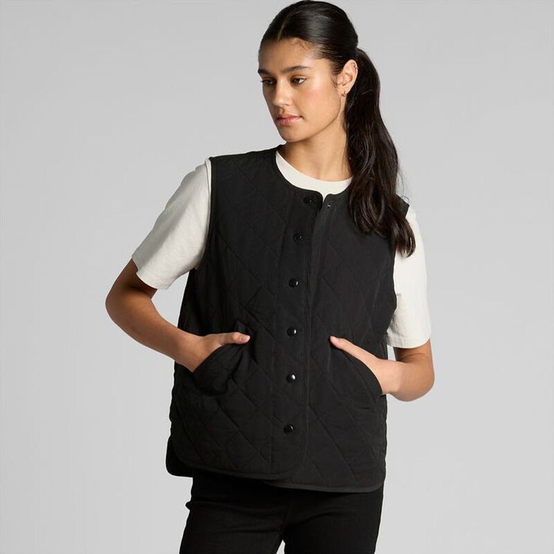 Womens Quilted Vest Thumbnail