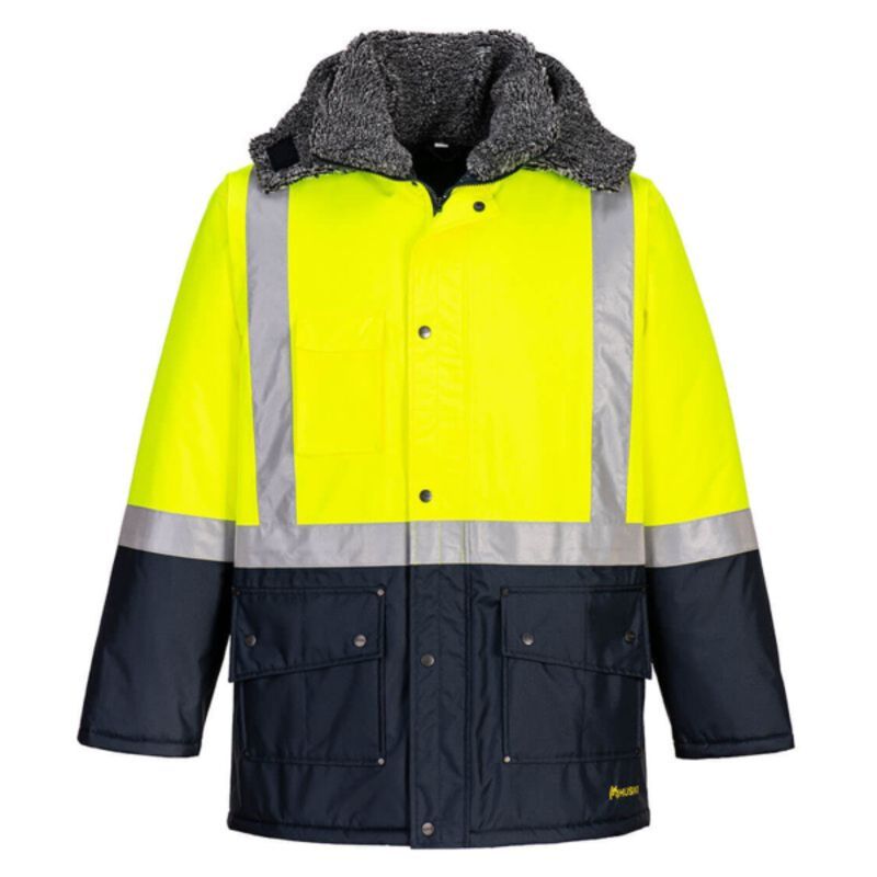 Huski Hi-Vis Contrast Freezer Jacket Thumbnail
