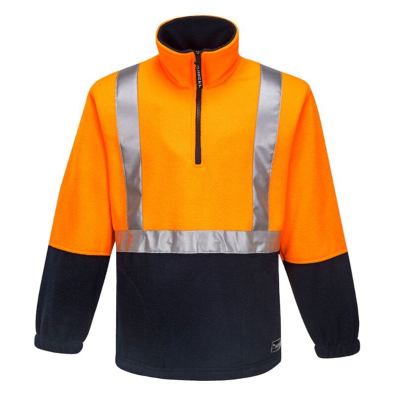 Huski Utility Hi-Vis Contrast 1/4 Zip Polar Thumbnail