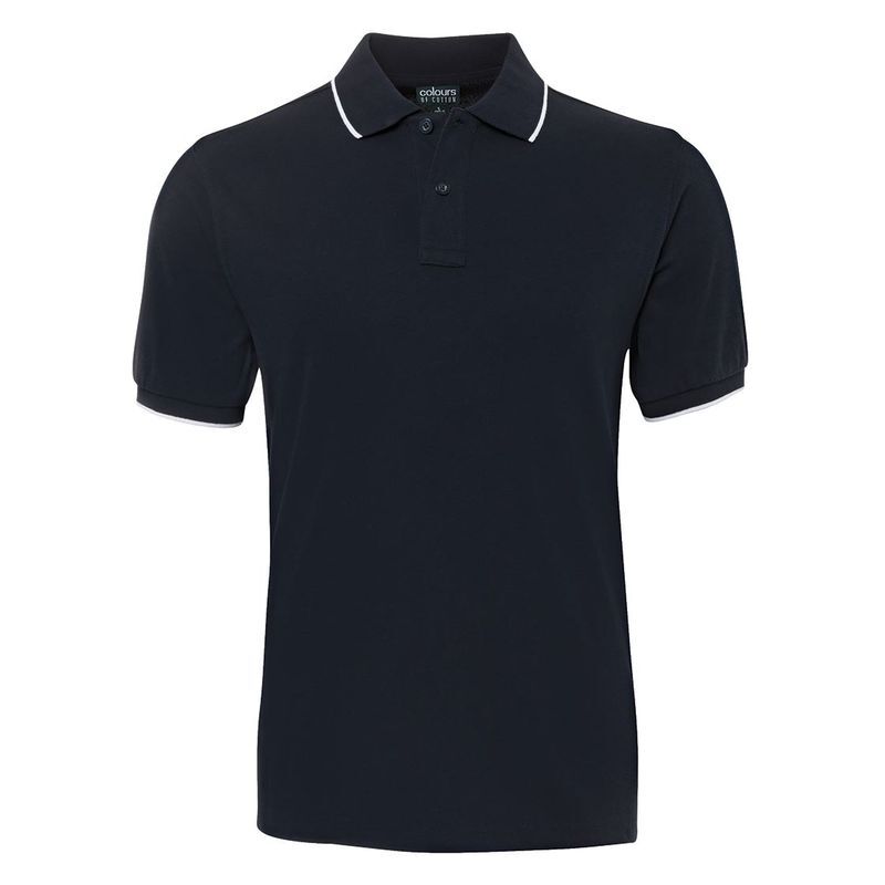 Mens C of C Contrast Face Polo Thumbnail