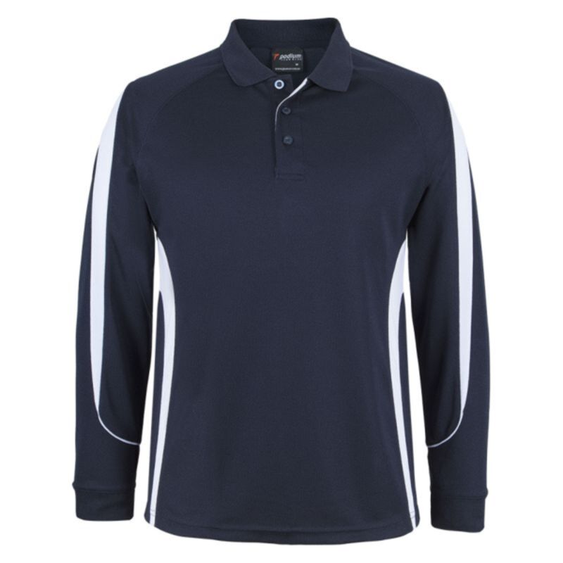 Mens Podium Long Sleeves Bell Polo Thumbnail
