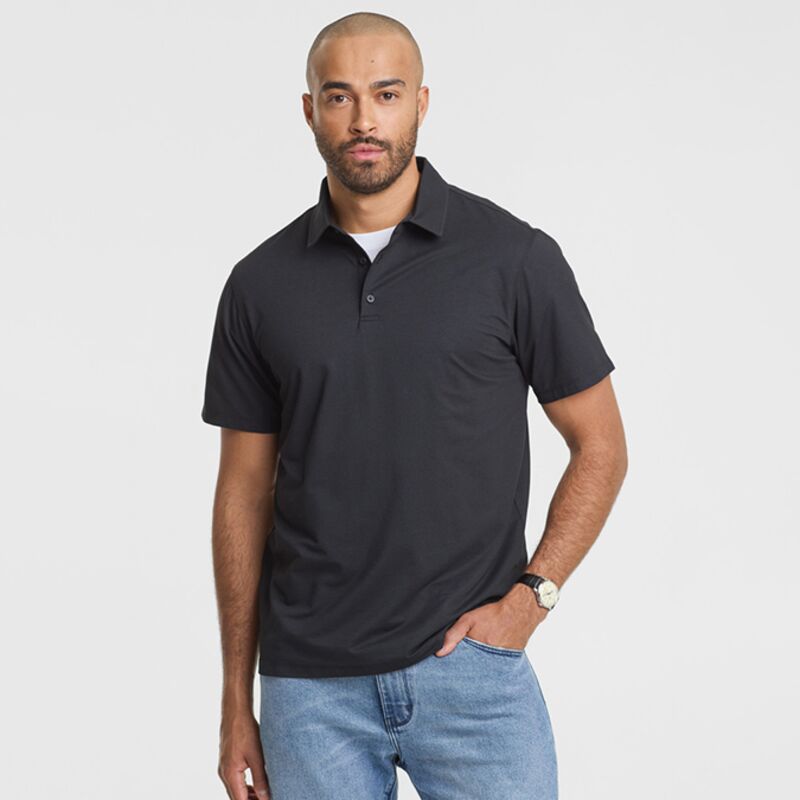 Mens Lotus Short Sleeve Polo Thumbnail