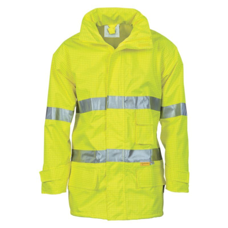 Hi Vis Breathable Anti-Static Jacket with 3M R/Tape Thumbnail