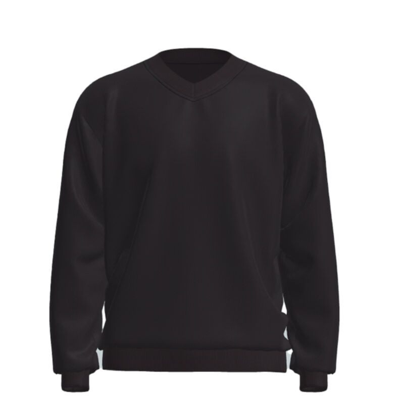 Unisex Adults V Neck Fleece Jumper Thumbnail