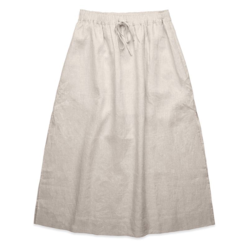 Womens Linen Skirt Thumbnail