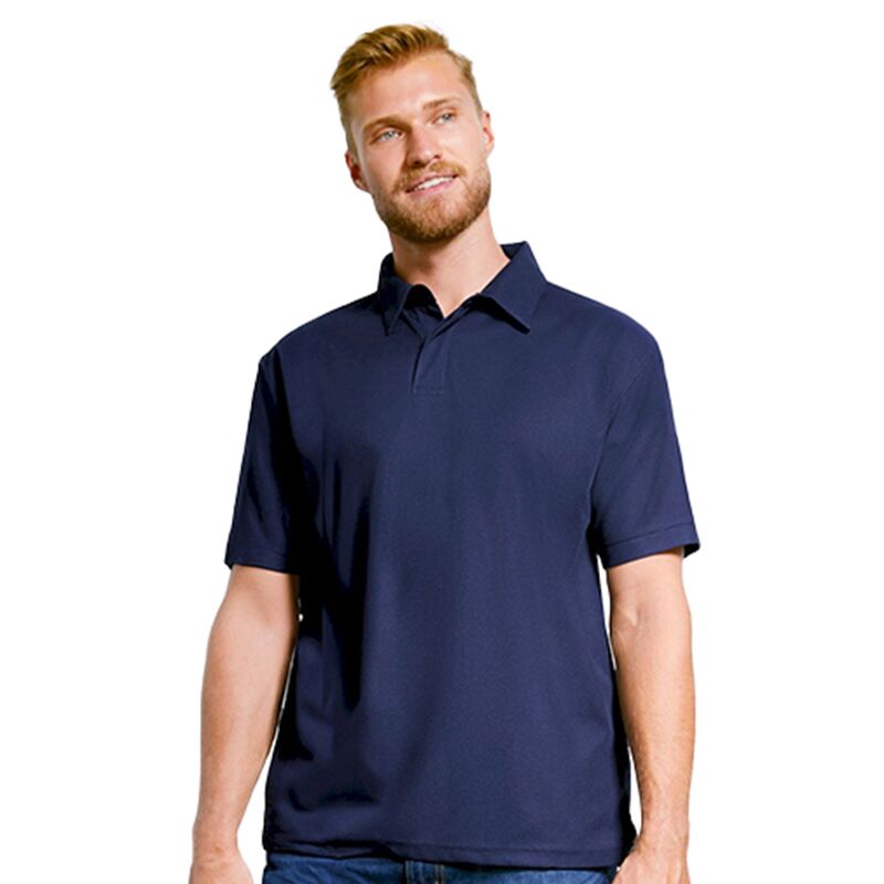 Mens Micro Waffle Polo Thumbnail