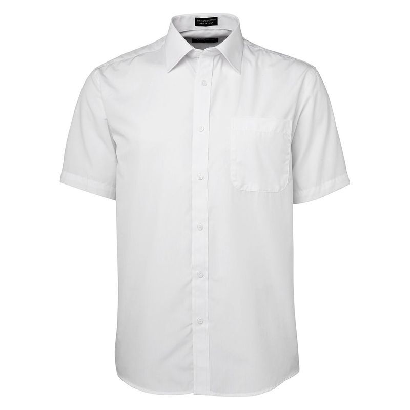 Mens Short Sleeve Poplin Shirt Thumbnail