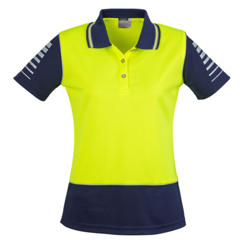 Womens Hi Vis Zone Polo Thumbnail