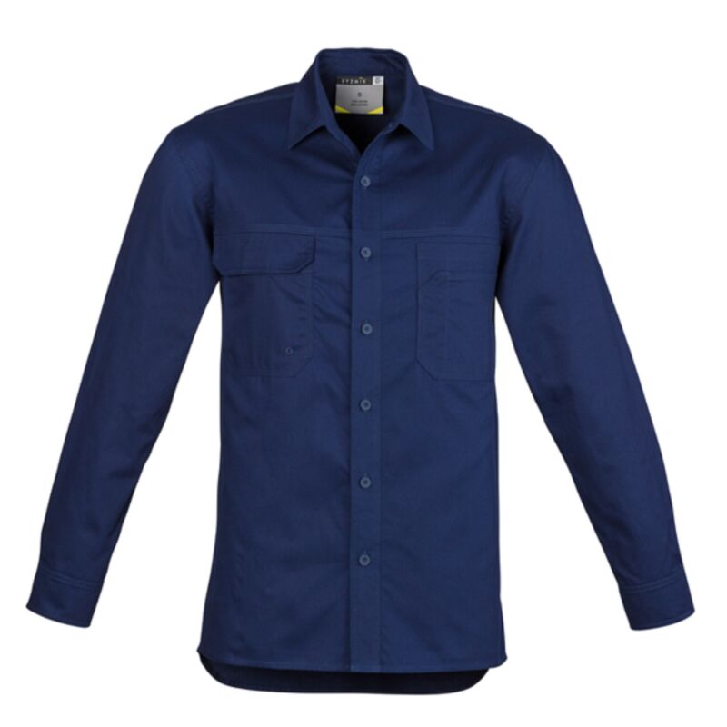 Mens Lightweight Tradie Long Sleeve Shirt Thumbnail
