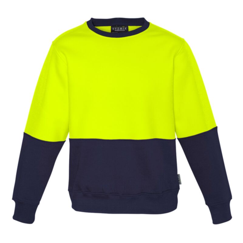 Unisex Hi Vis Crew Sweatshirt Thumbnail