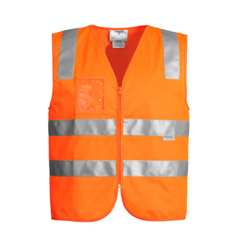 Unisex Hi Vis Full Zip Vest Thumbnail