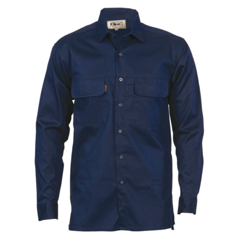 Mens Three Way Cool Breeze Work Shirt Long Sleeve  Thumbnail