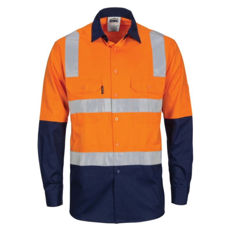 Cool Breeze Cotton Shirt with Hoop & Shoulder CSR Reflective Tape Thumbnail