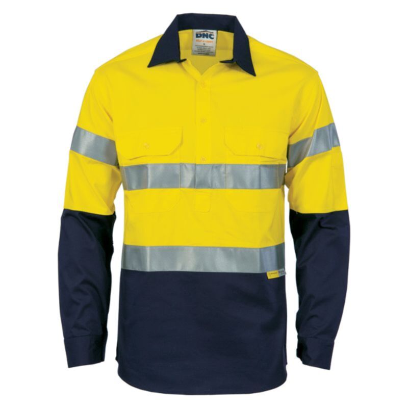 Cool Breeze Close Front Cotton Shirt with 3M R/Tape Thumbnail