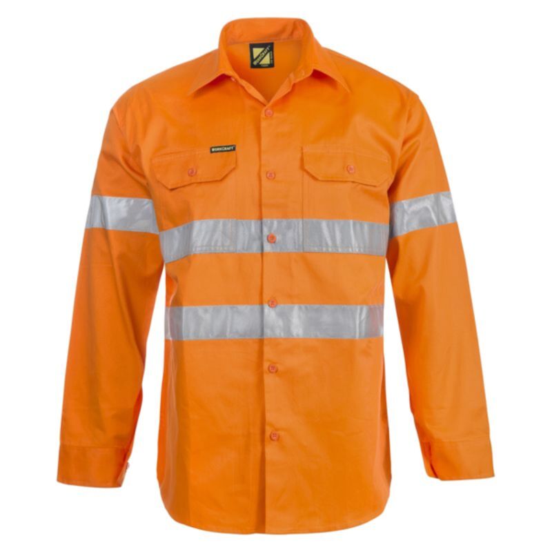 Mens Long Sleeve Shirt With CSR Tape Thumbnail