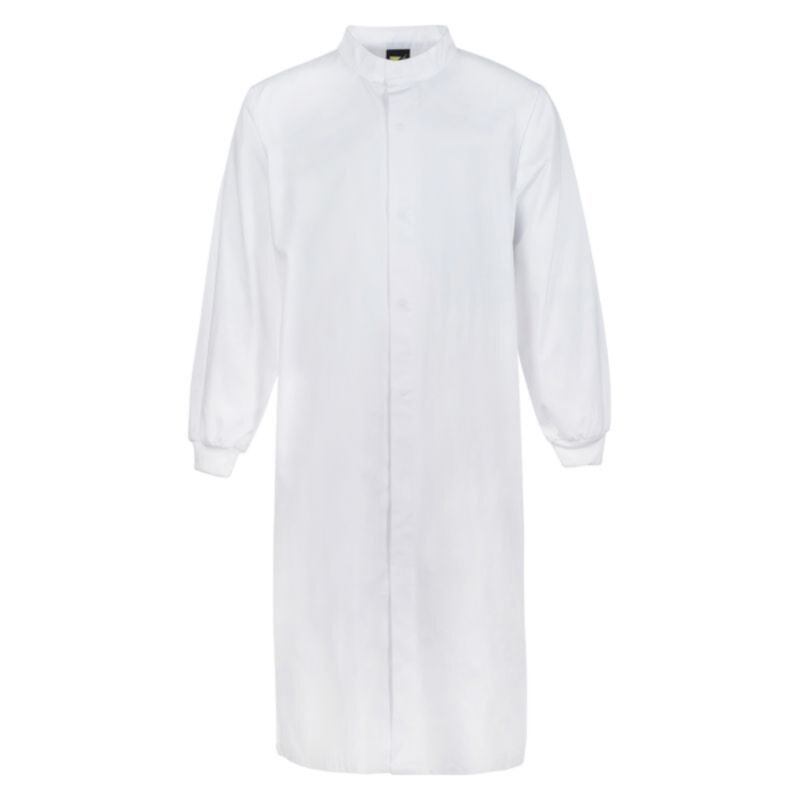 Unisex Long Dust Coat Long Sleeve With Cuff  Thumbnail