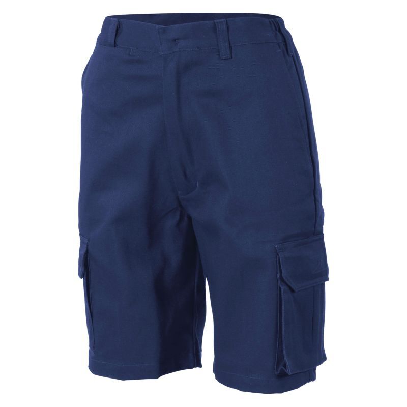 Womens Cotton Drill Cargo Shorts Thumbnail