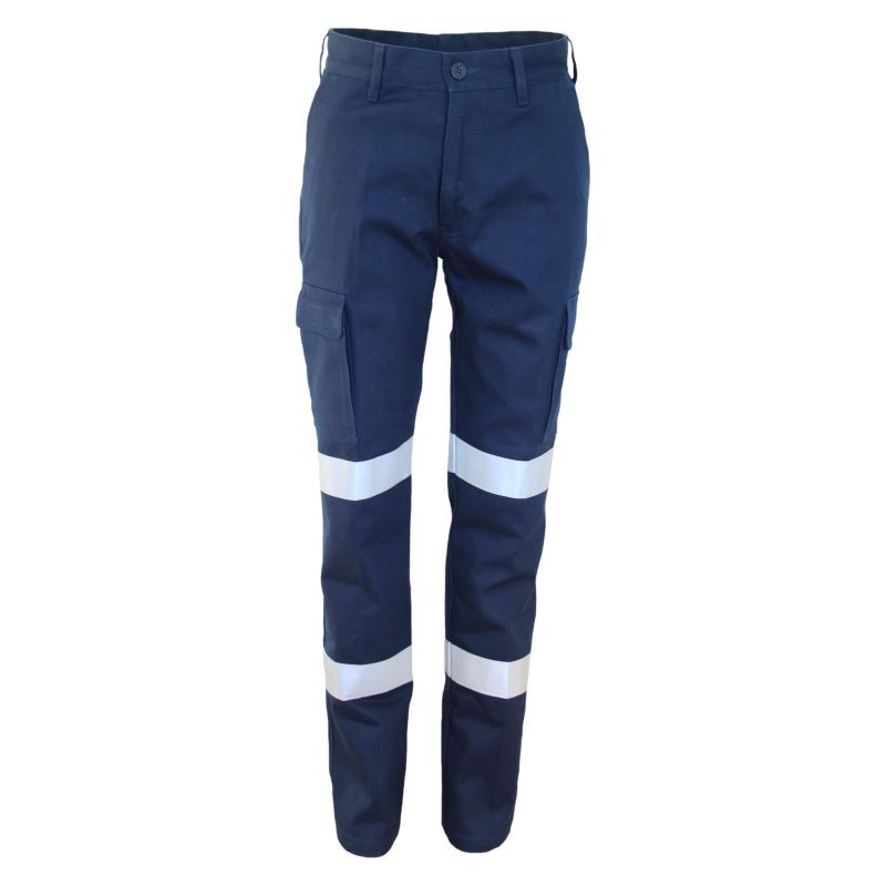 Womens Double Hoops Taped Cargo Pants. Thumbnail